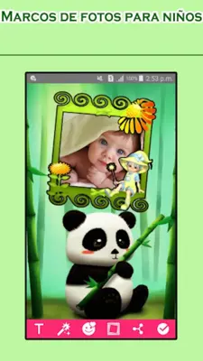 Kids Photo Frames android App screenshot 6